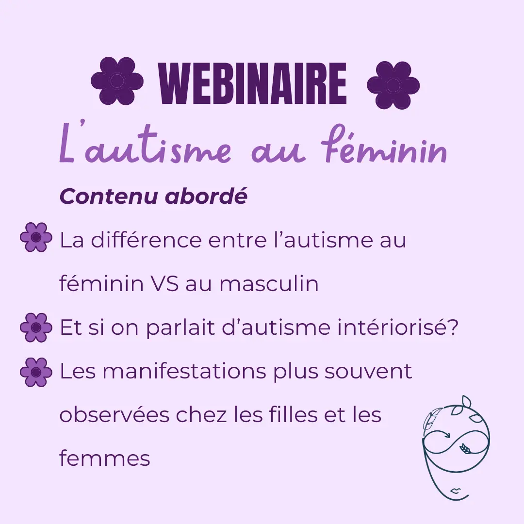 L'autisme au féminin - Webinaire
