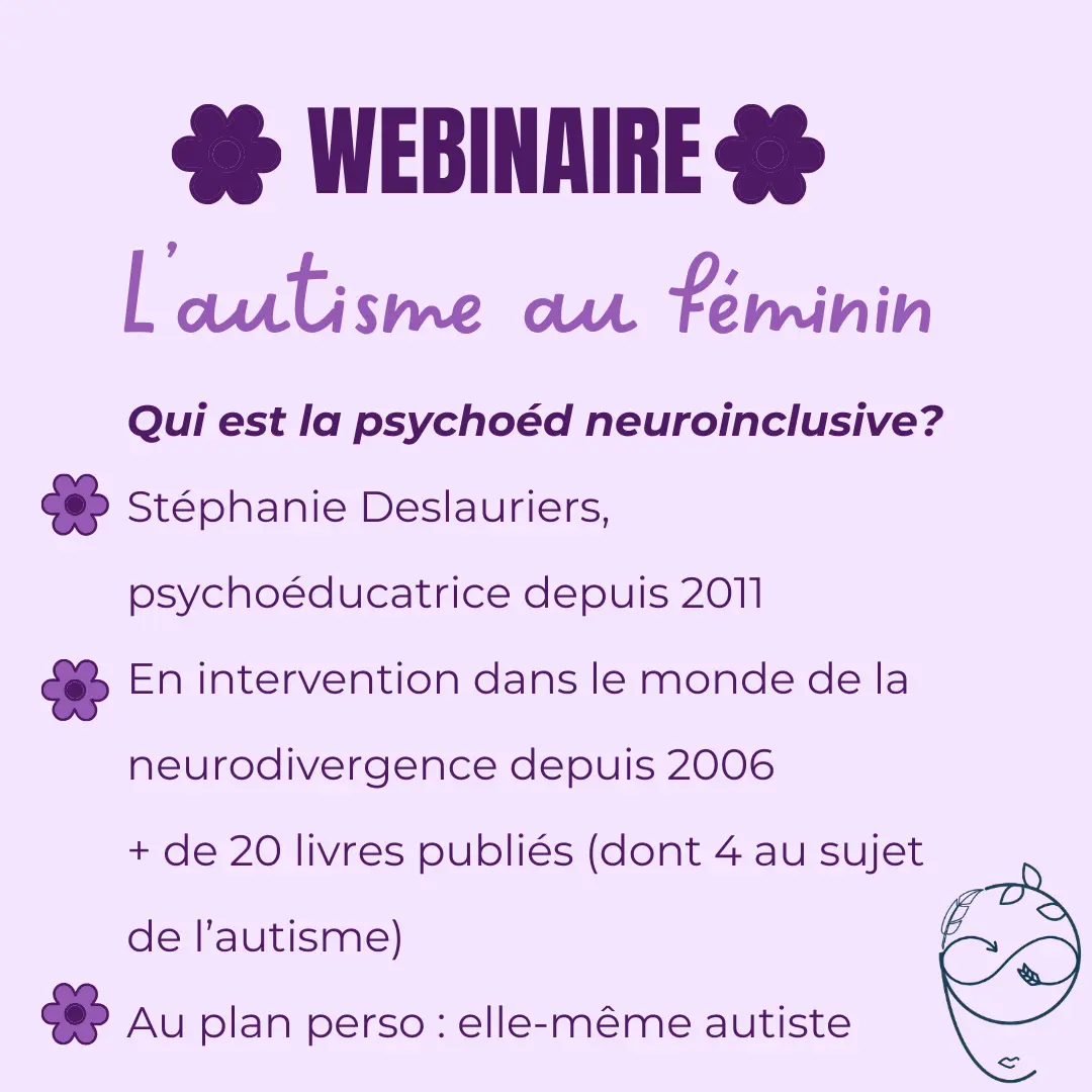 L'autisme au féminin - Webinaire