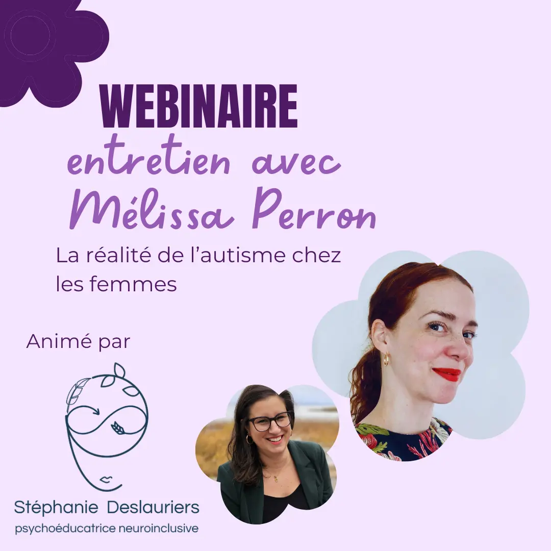 Webinaire - Entretien avec Mélissa Perron